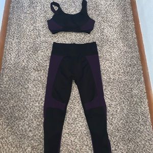 Fabletics Sports Bra and Leggings Set